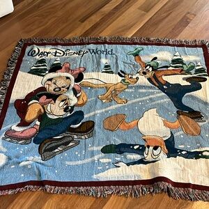 Walt Disney World Winter Wonderland Blanket